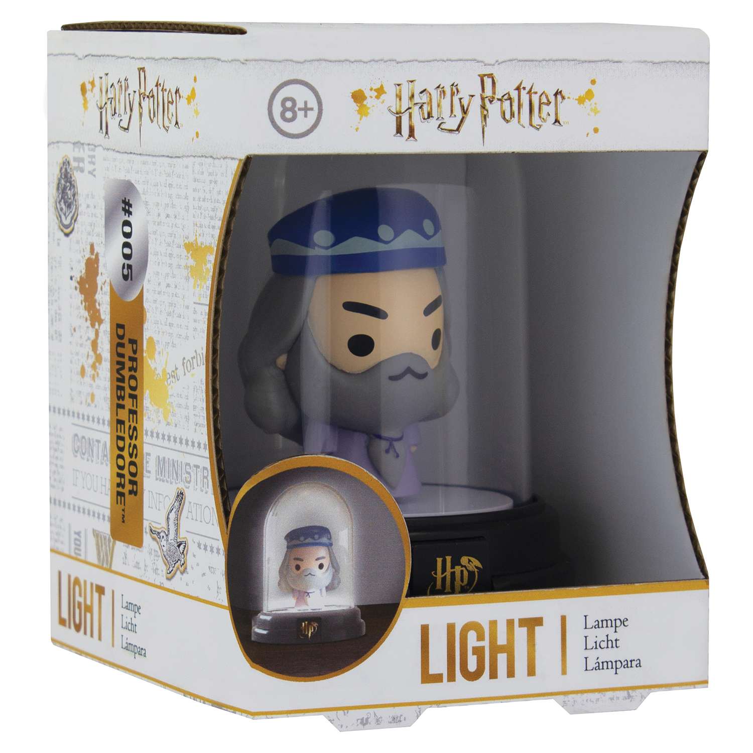 Светильник PALADONE Harry Potter Dumbledore Mini Bell Jar Light PP4698HP - фото 2