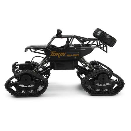 Машинка Mobicaro Р/У 1:10 Амфибия Черная