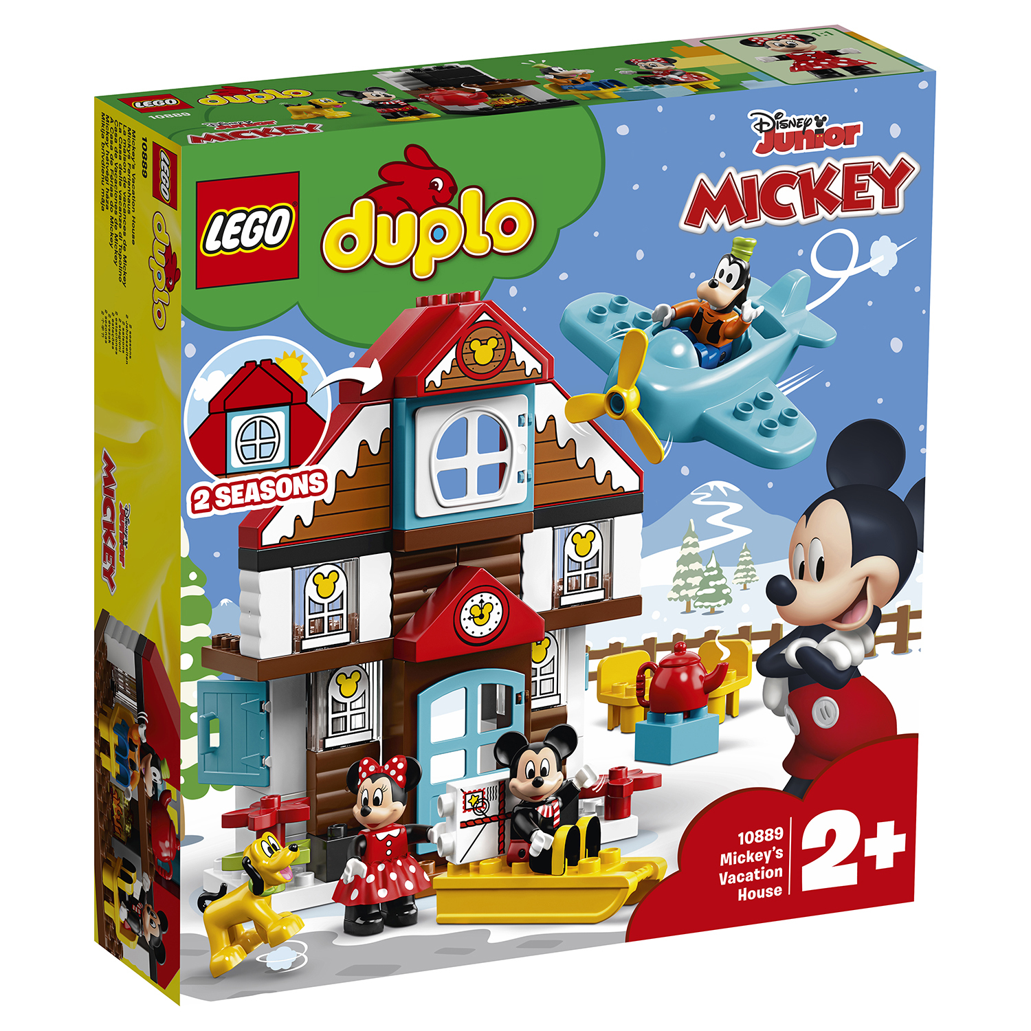 Конструктор LEGO DUPLO Disney Летний домик Микки 10889 - фото 2