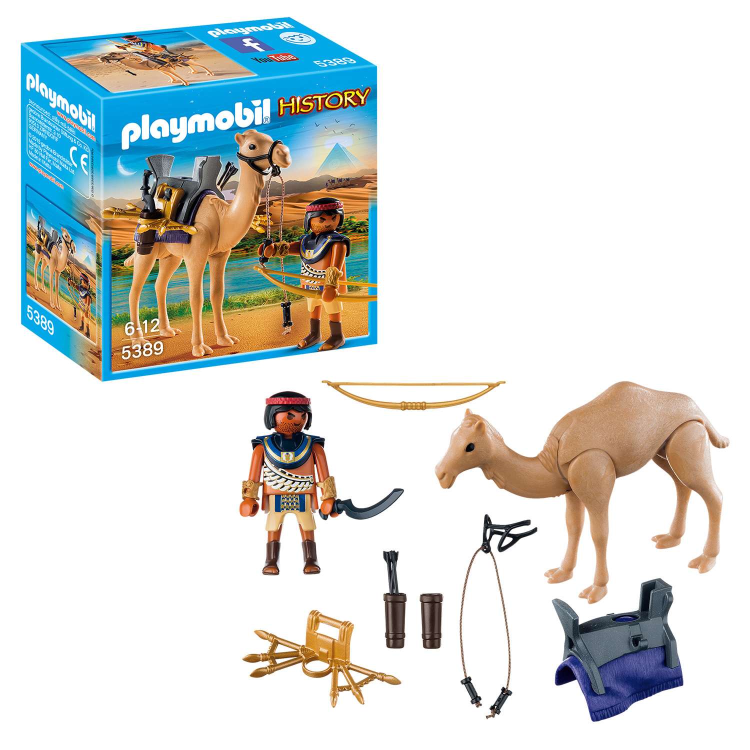 Конструктор Playmobil Египетский воин с верблюдом - фото 2