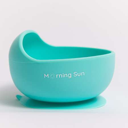 Набор детской посуды Morning Sun Силиконовый 7 предмета мятный