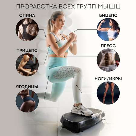 Виброплатформа Planta ультратонкая VP-05 Fitness