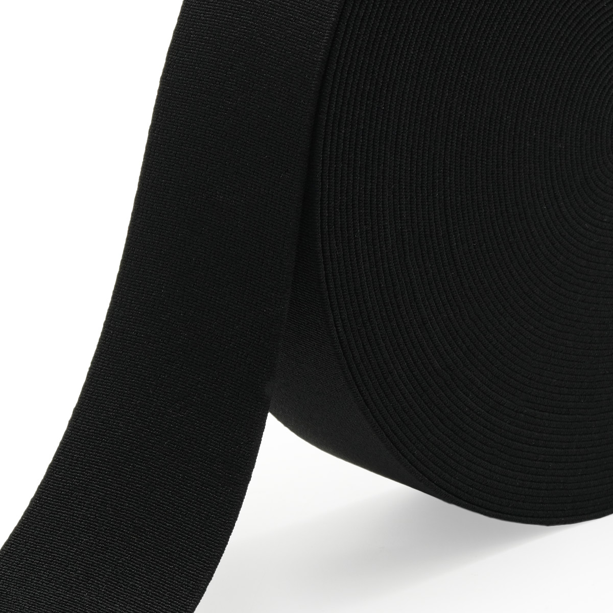 Лента Айрис резинка тканая эластичная башмачная для шитья челси чешек слипонов 50 мм 20 м черная - фото 4