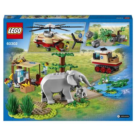 Конструктор LEGO City Wildlife Rescue Operation блочный