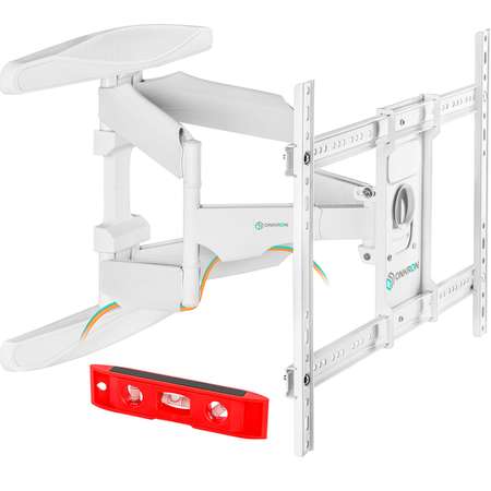 Кронштейн настенный ONKRON M6L для телевизора 40-75 наклонно-поворотный белый