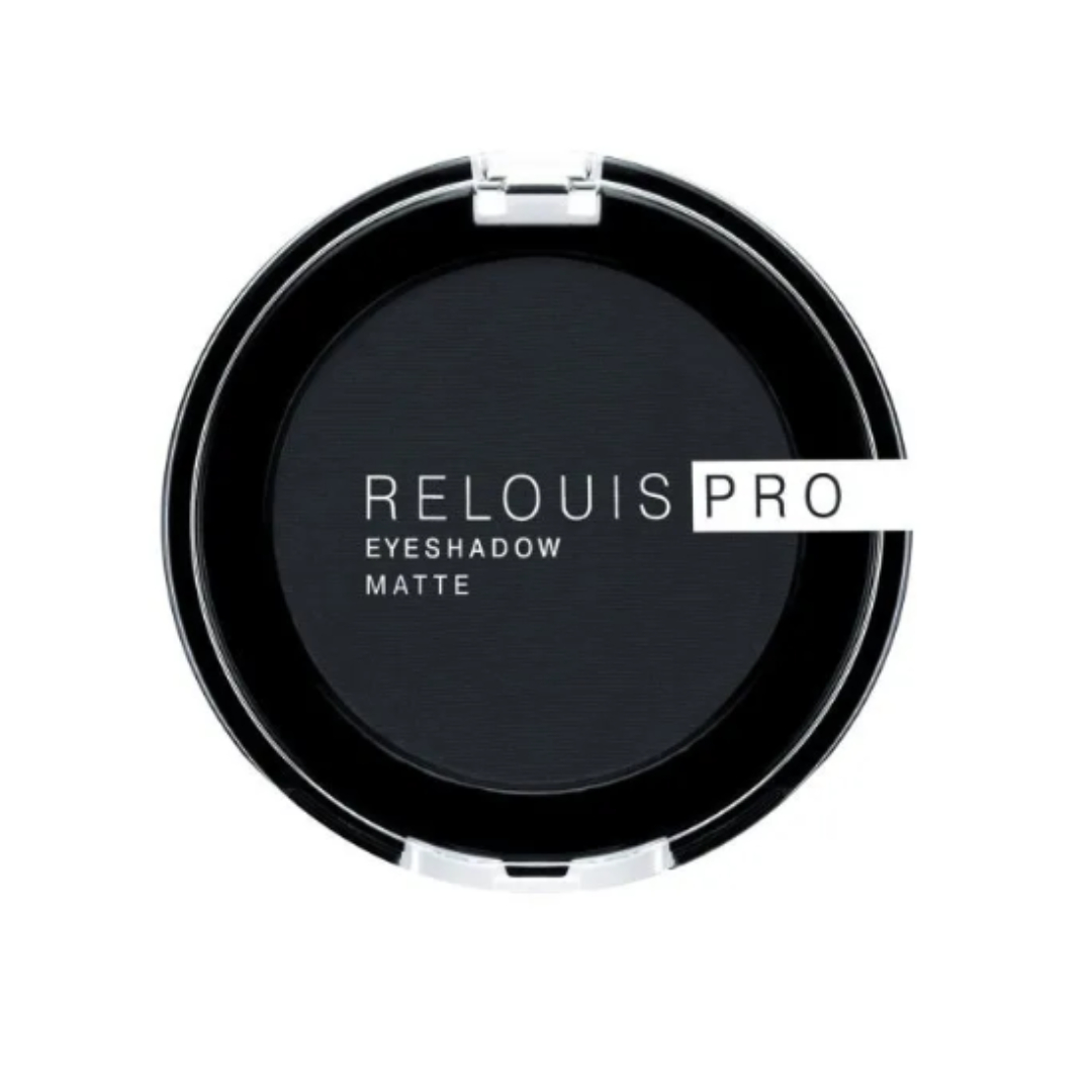 Тени для век RELOUIS pro eyeshadow matte тон 17 carbon 3г - фото 1