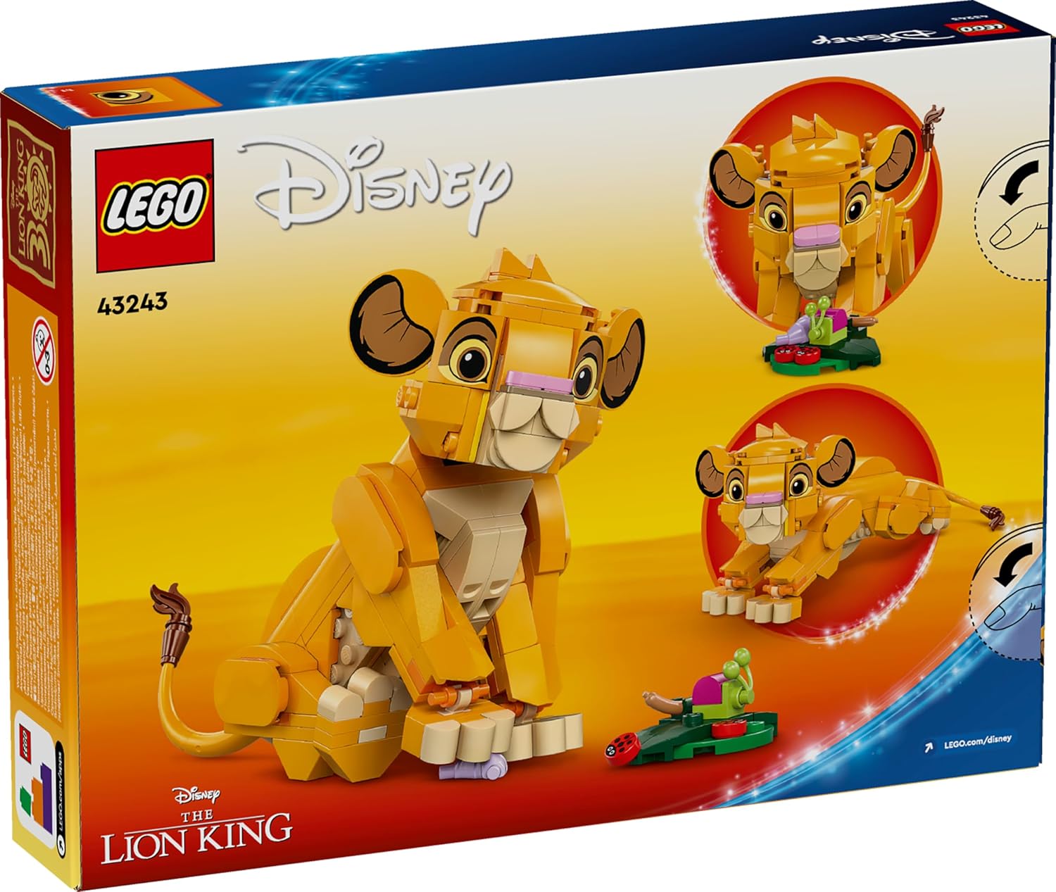 Конструктор LEGO Disney Симба детеныш Короля Льва 43243 - фото 5