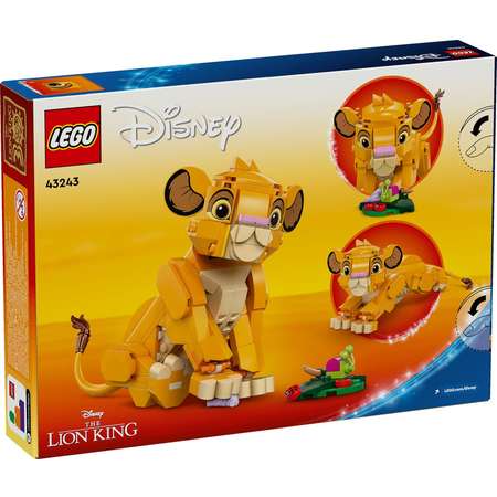 Конструктор LEGO Disney Симба детеныш Короля Льва 43243