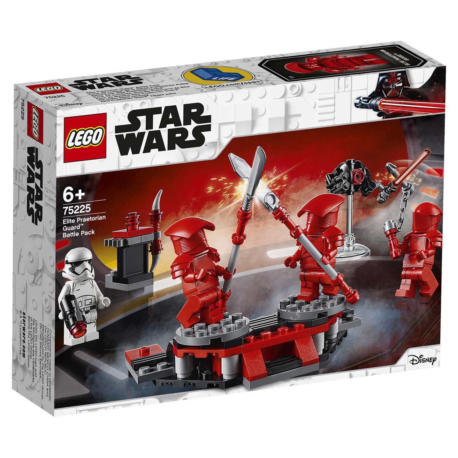 Конструктор LEGO Star Wars Боевой набор Элитной преторианской гвардии 75225 - фото 2