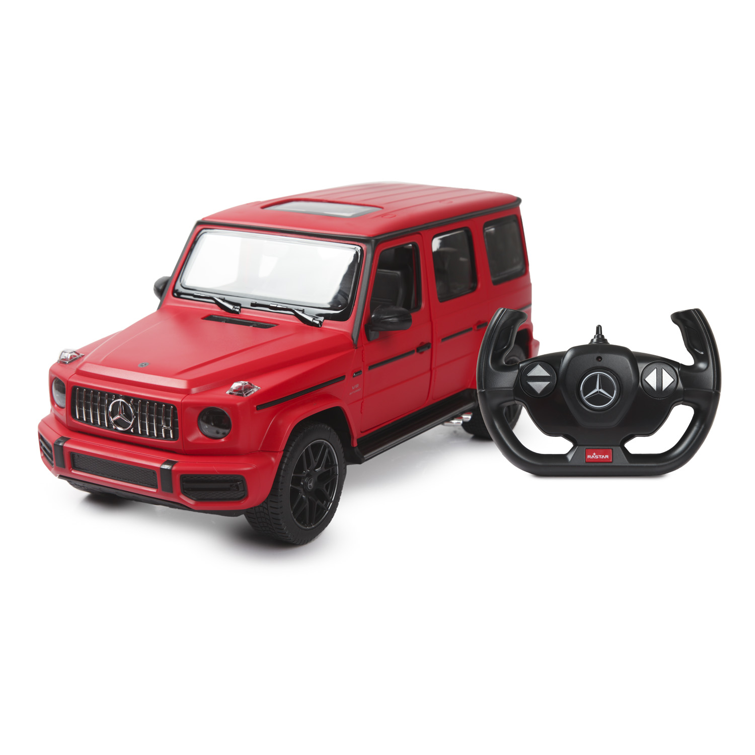 Машина Rastar РУ 1:14 Mercedes-Benz G63 Красная 95700 купить по цене 3299 ₽  в интернет-магазине Детский мир