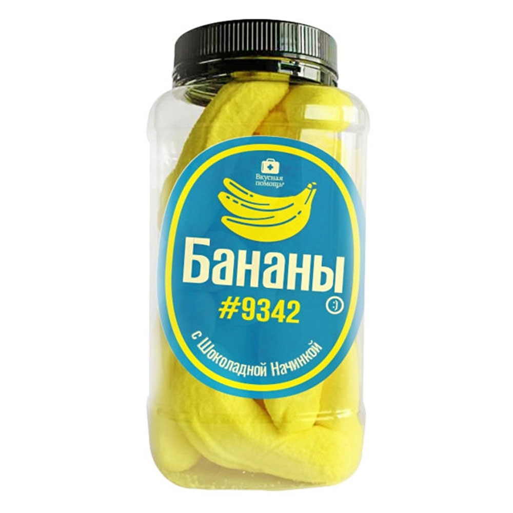 Маршмеллоу Вкусная помощь Бананы с шоколадом - фото 2