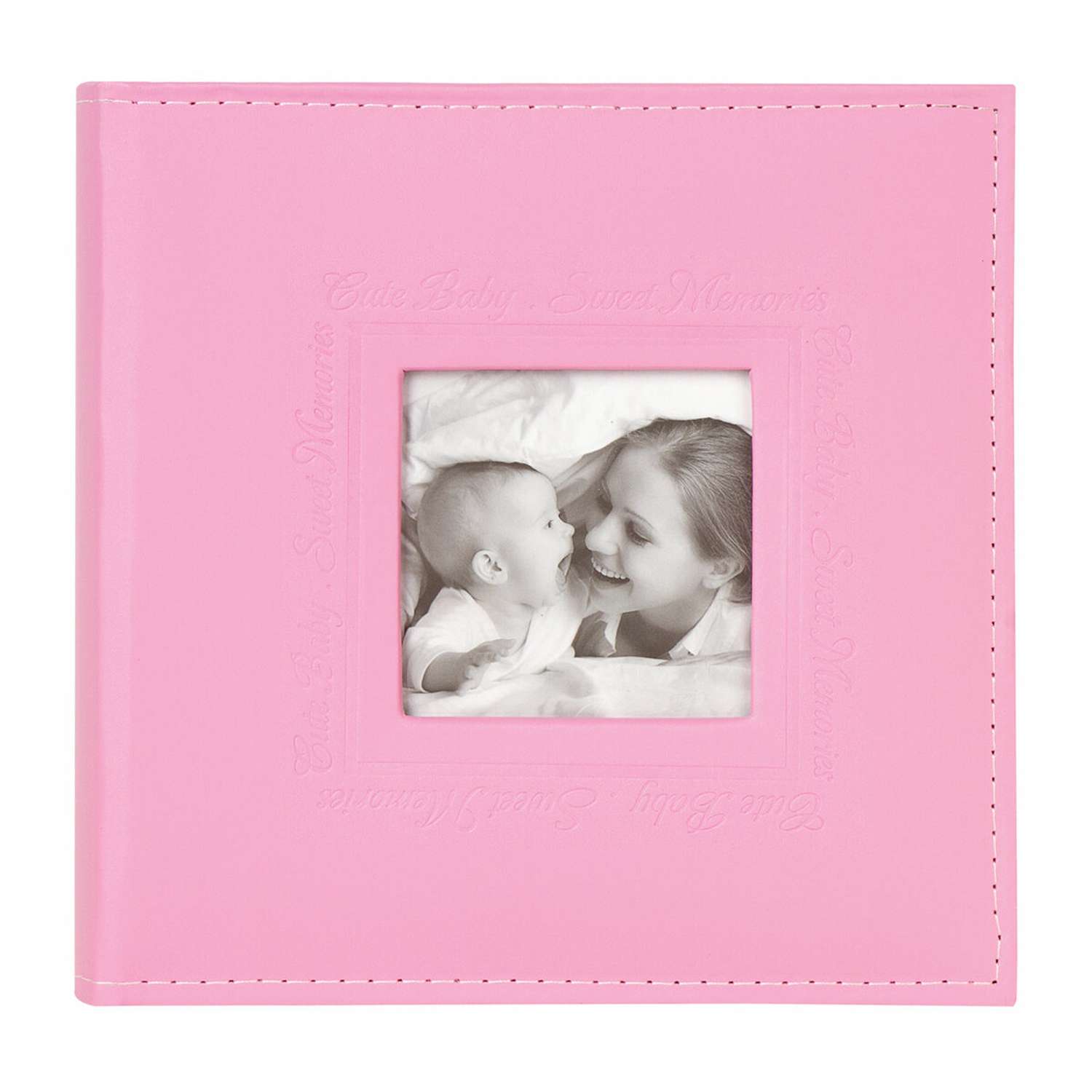 Фотоальбом Brauberg Cute Baby на 200 фото 10*15см розовый Brauberg - фото 2