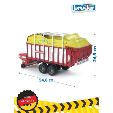 Игрушка BRUDER Автопогрузчик кормов Pöttinger Jumbo 6600 Profiline