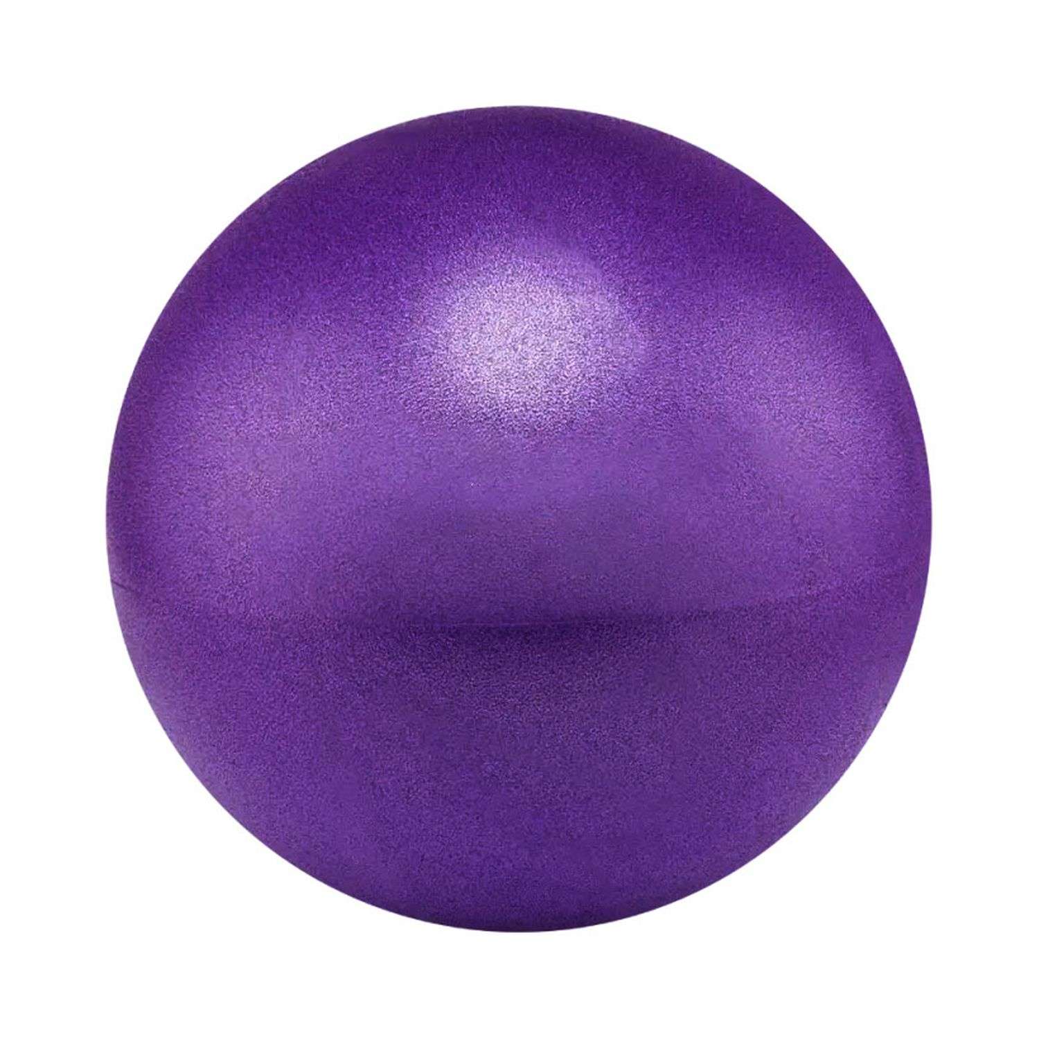 Мяч для йоги и пилатеса Beroma с антивзрывным эффектом 25 см фиолетовый - фото 1