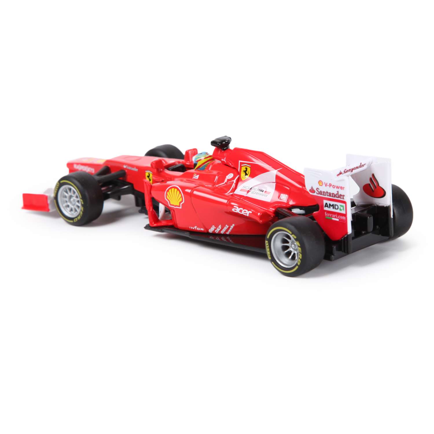 Машина BBurago 1:32 Ferrari F2012 18-44027W 18-44027W - фото 3