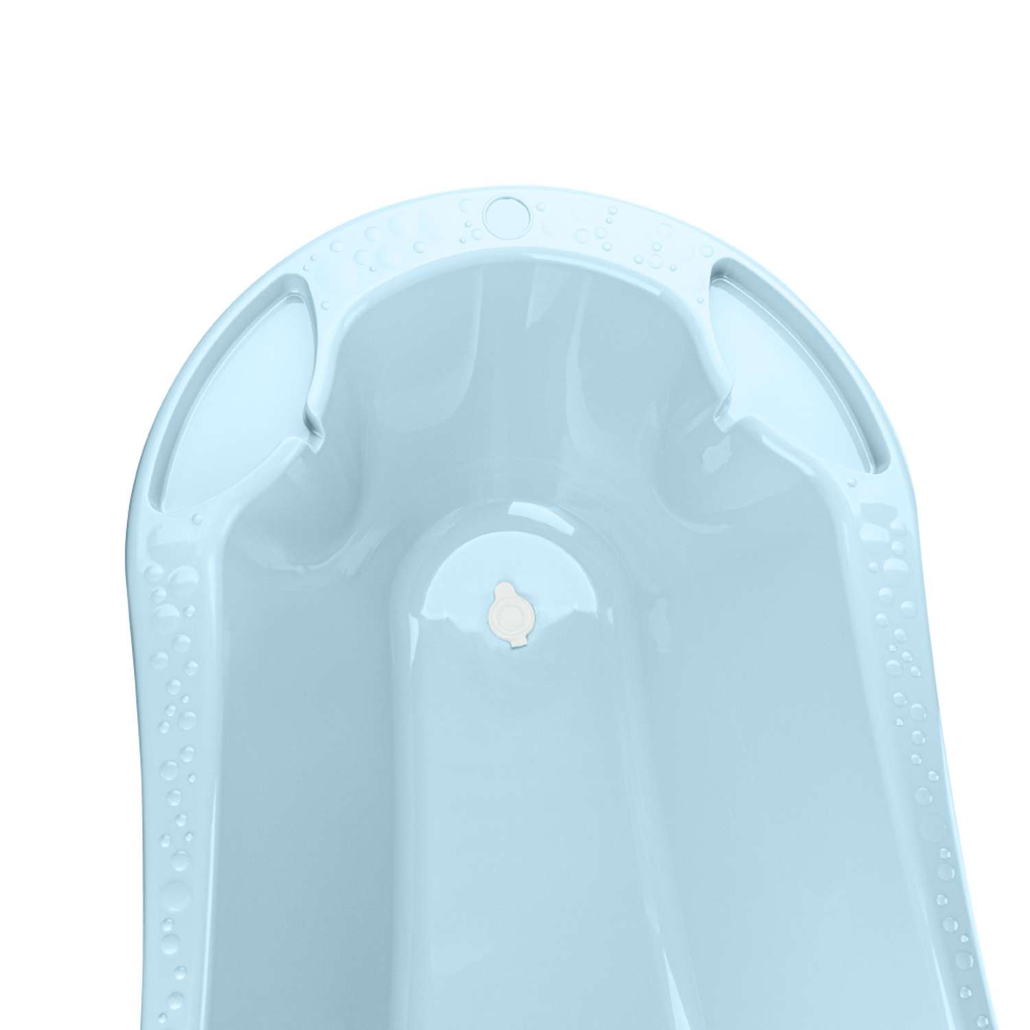Ванна детская Пластишка с клапаном для слива воды 1000х490х305 мм 46 л светло-голубая - фото 5
