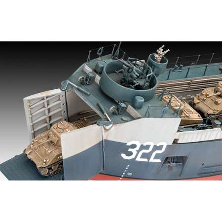 Модель для сборки Revell Десантный корабль US Navy Landing Ship средний