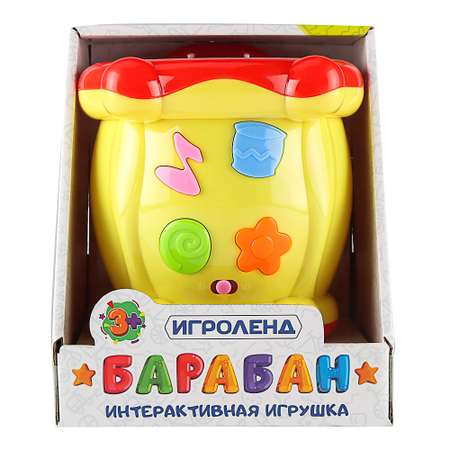 Интерактивная игрушка Игроленд  Барабан