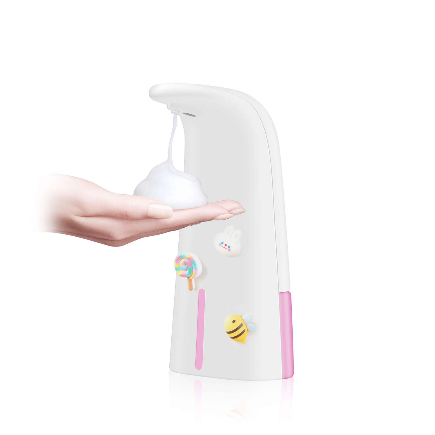 Диспенсер для мыла BabyGo сенсорный с наклейками BG-1031 - фото 5