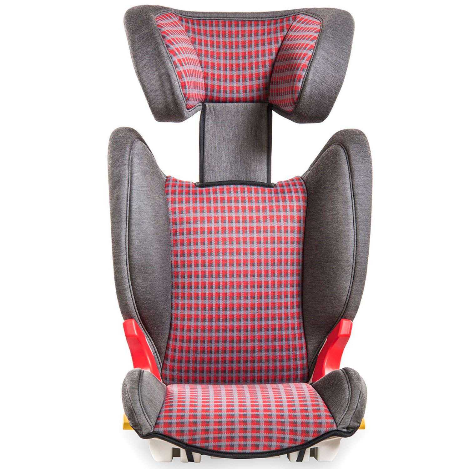 Автокресло Baier Kindersitz Adefix Karo Grey/Red - фото 3