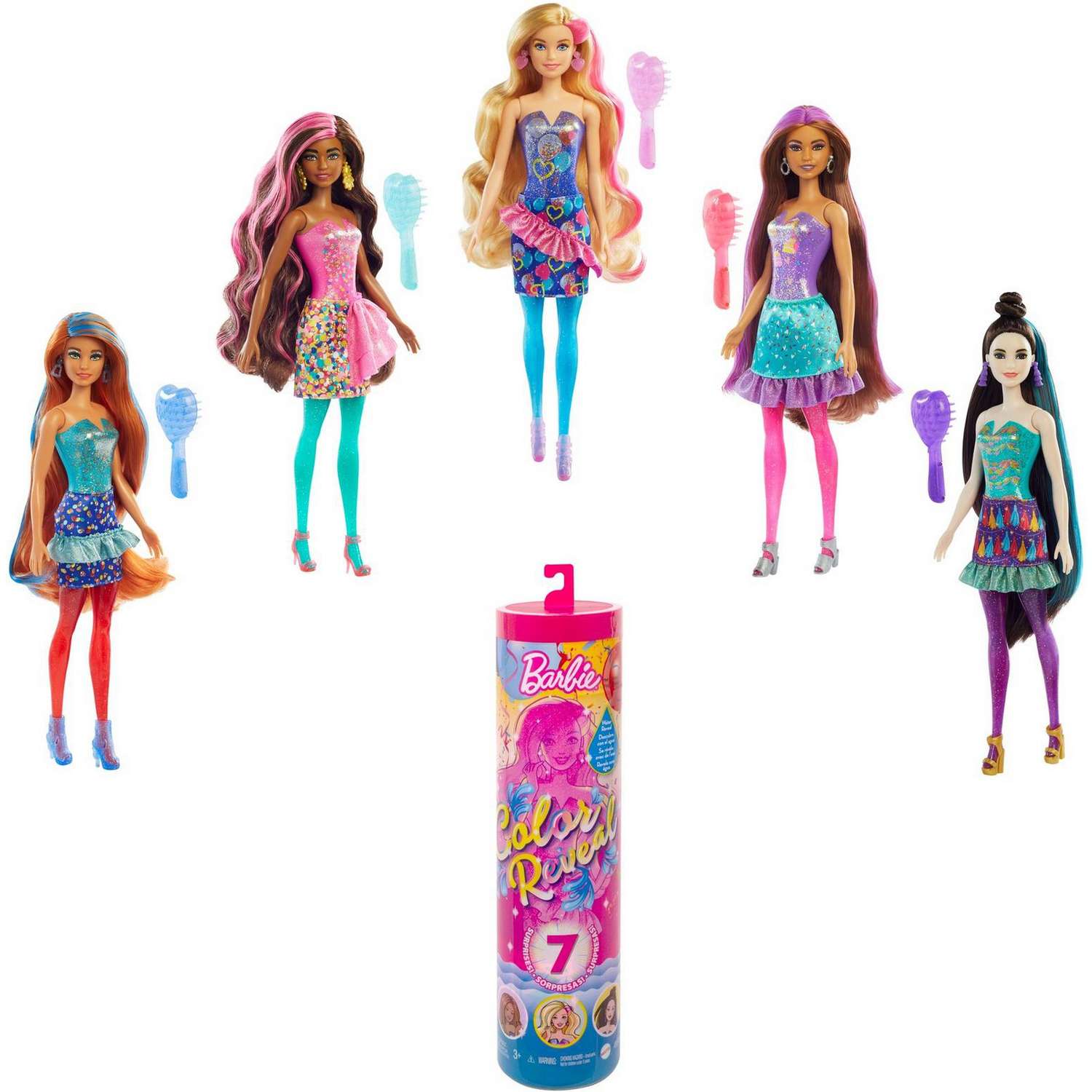 Кукла Barbie Вечеринка в непрозрачной упаковке (Сюрприз) GTR96 GTR96 - фото 3