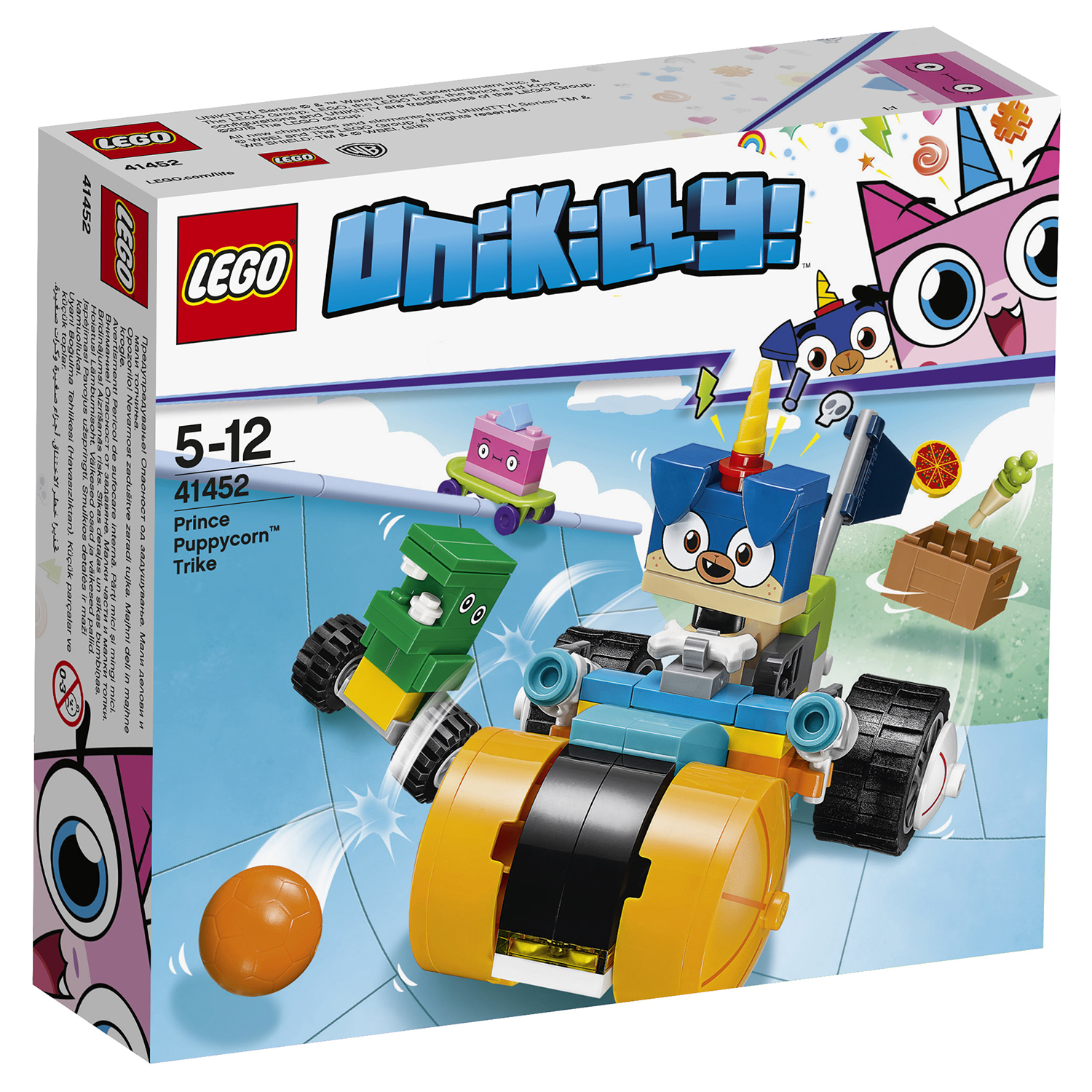 Конструктор LEGO Unikitty Велосипед принца Паппикорна 41452 купить по цене  99 ₽ в интернет-магазине Детский мир