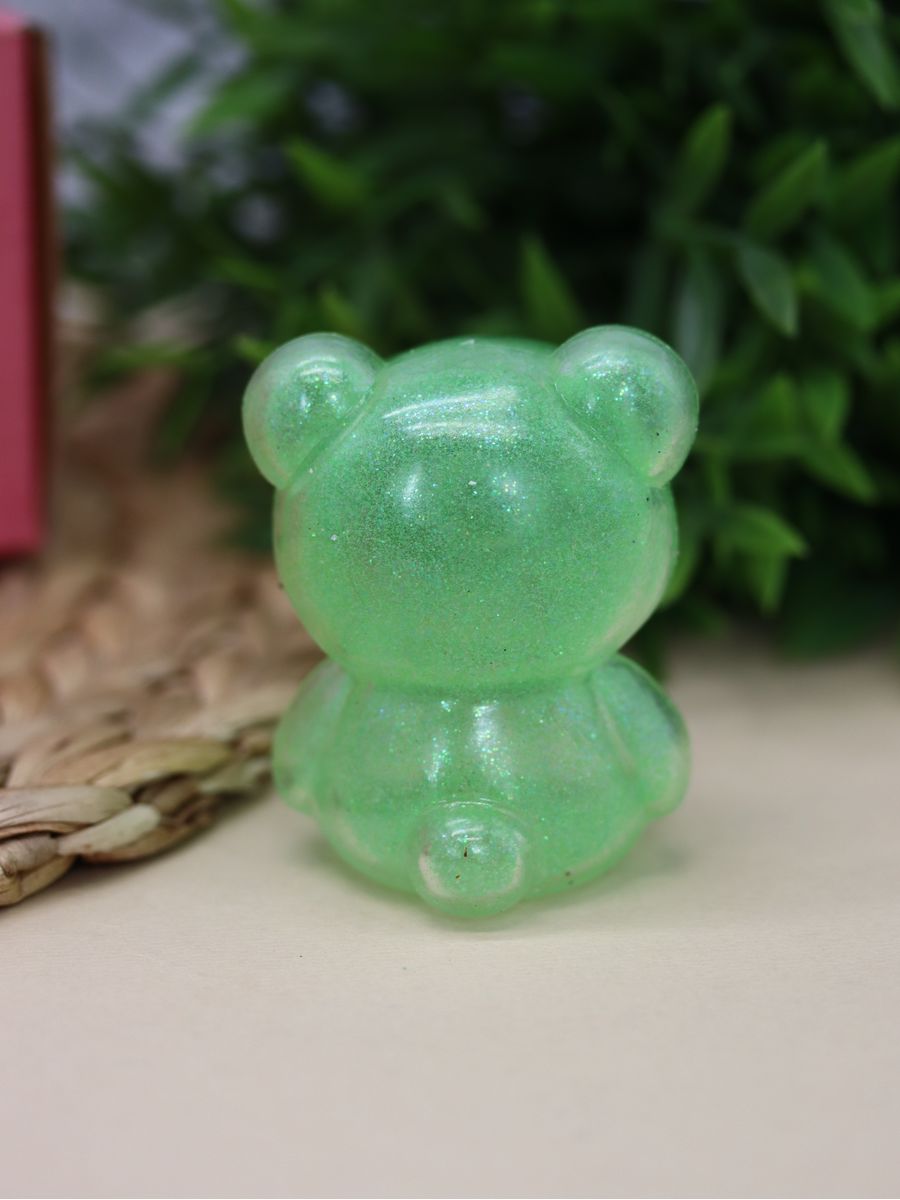 Мялка-антистресс iLikeGift Bear green - фото 4