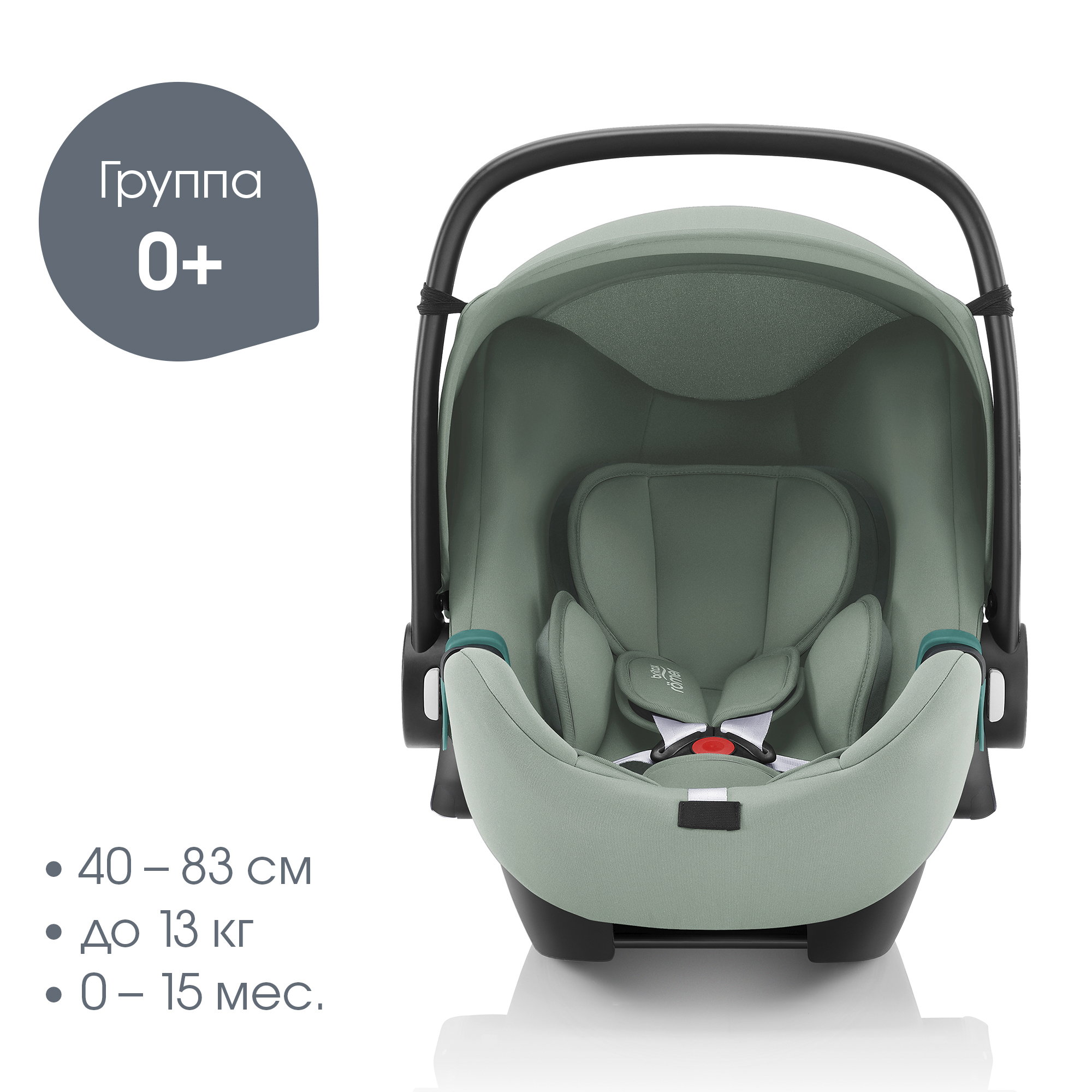 Автокресло Britax Roemer BABY-SAFE 3 i-SIZE Jade Green - фото 2