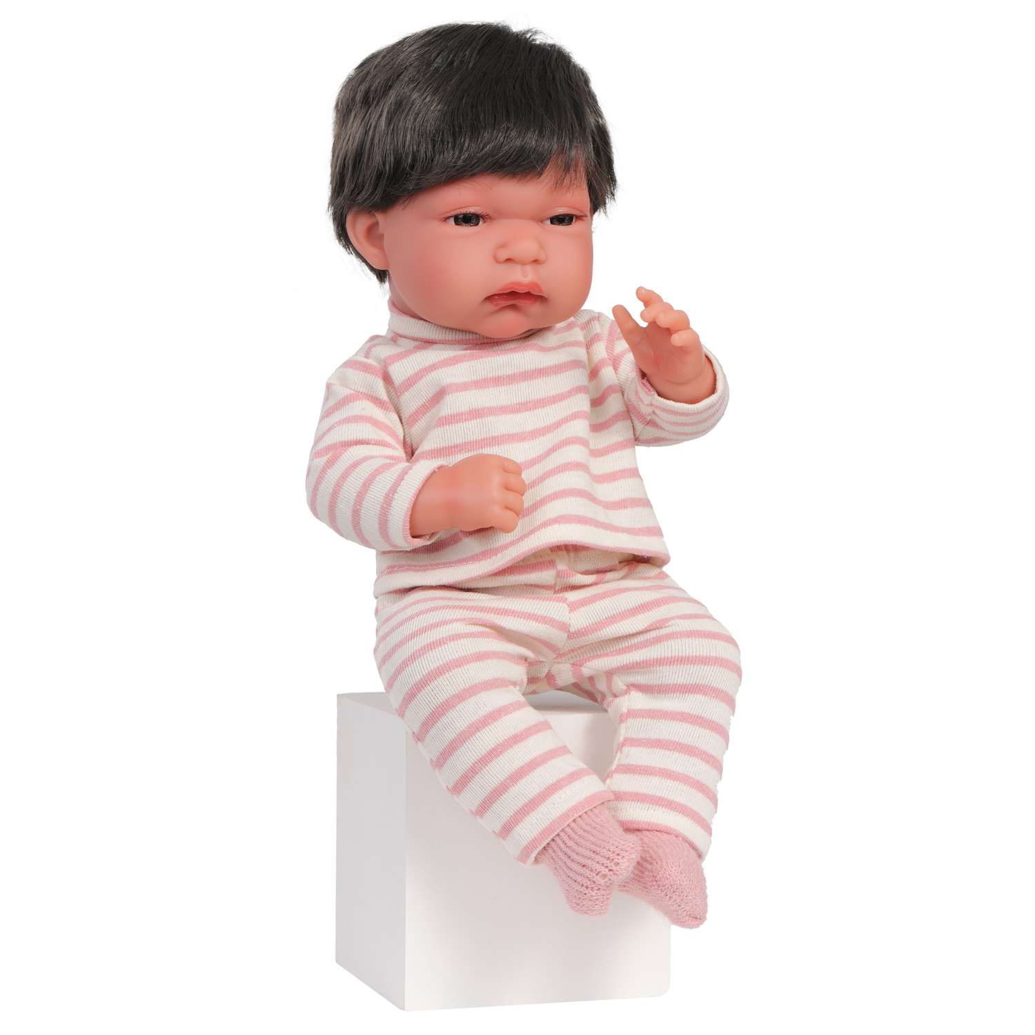 Кукла пупс Antonio Juan Тонета в розовом 33 см виниловая 60146 - фото 9