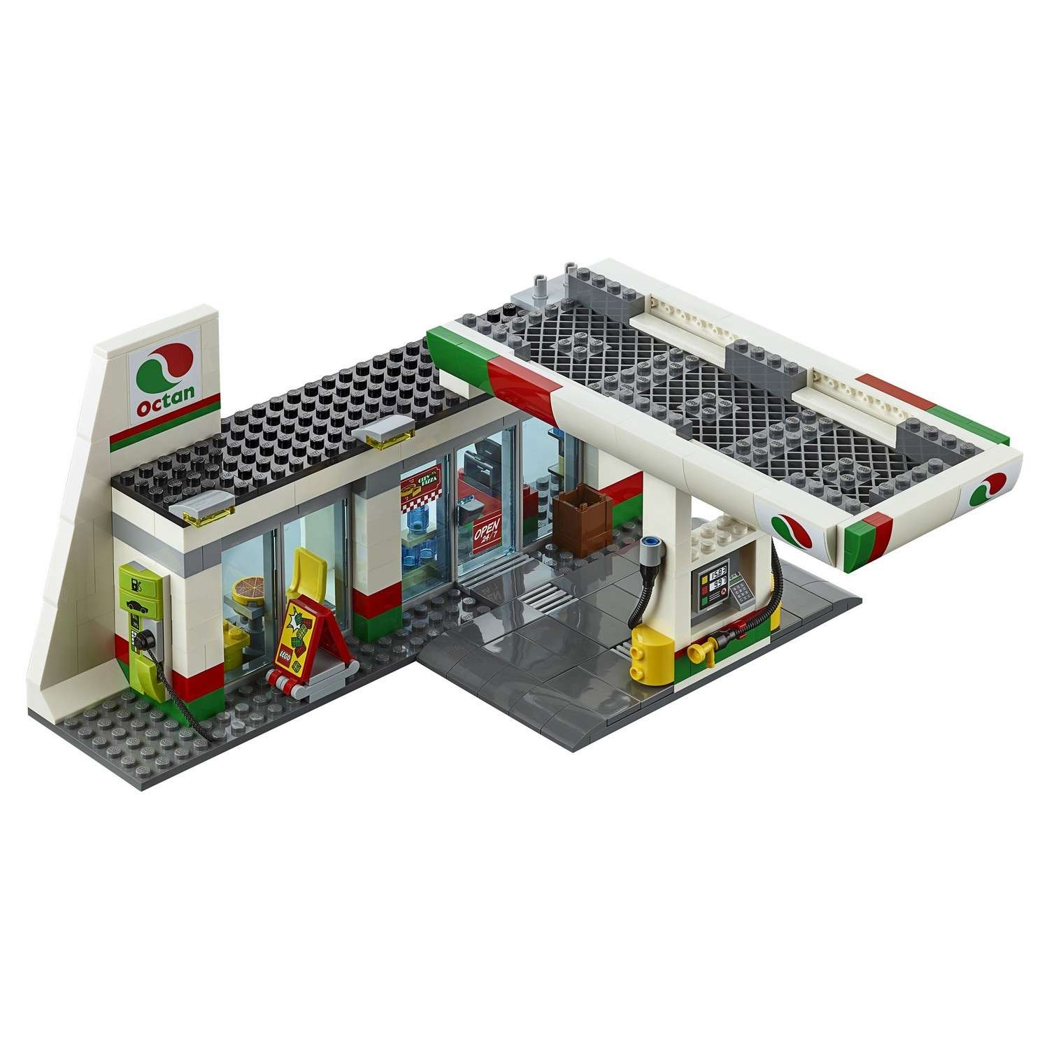 Конструктор LEGO City Town Станция технического обслуживания (60132) - фото 14