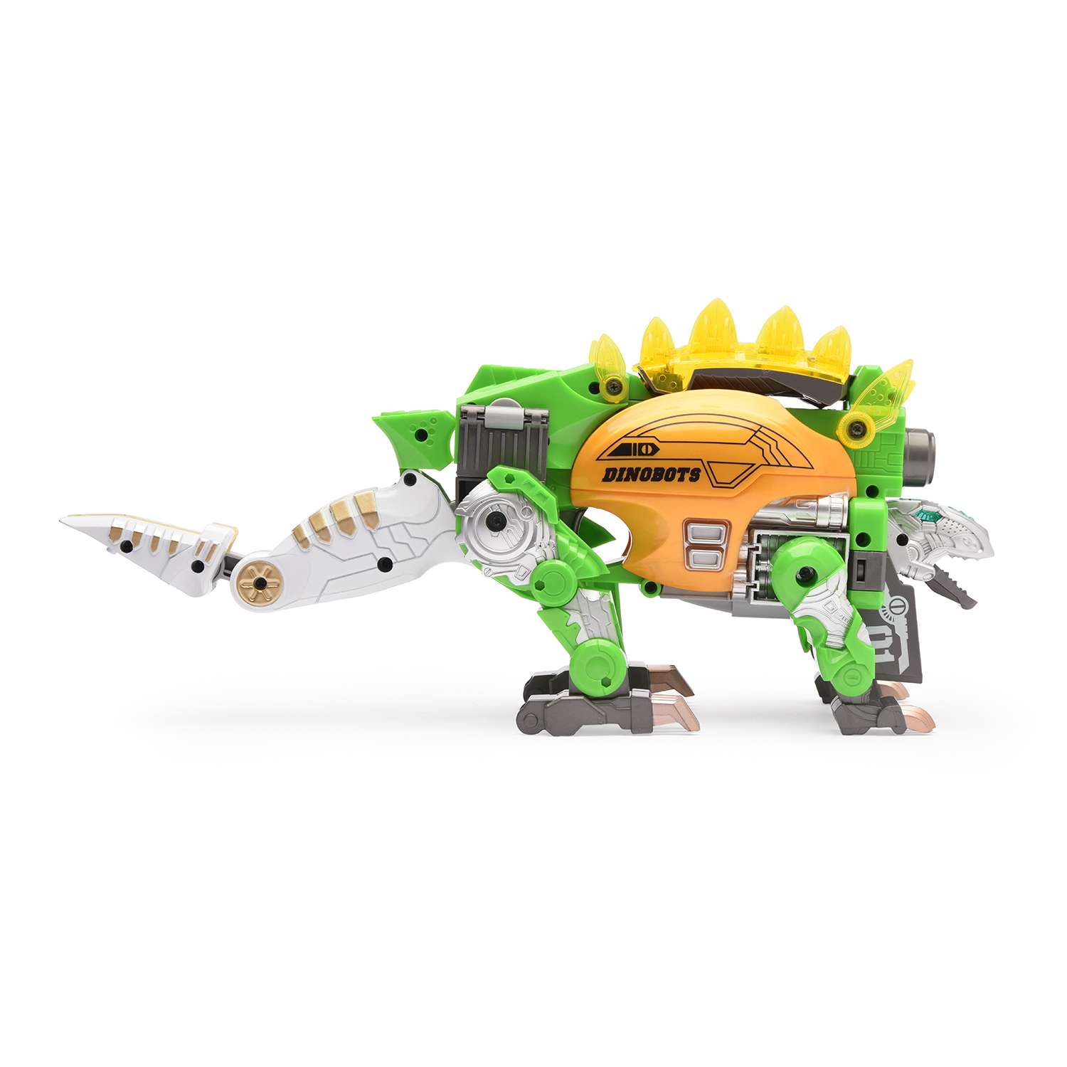Пистолет-робот 2 в 1 Devik Toys Стегозавр с 6 мягкими патронами - фото 5
