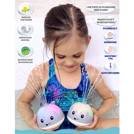 Игрушка для ванной AQUAFASHION Кит фонтан