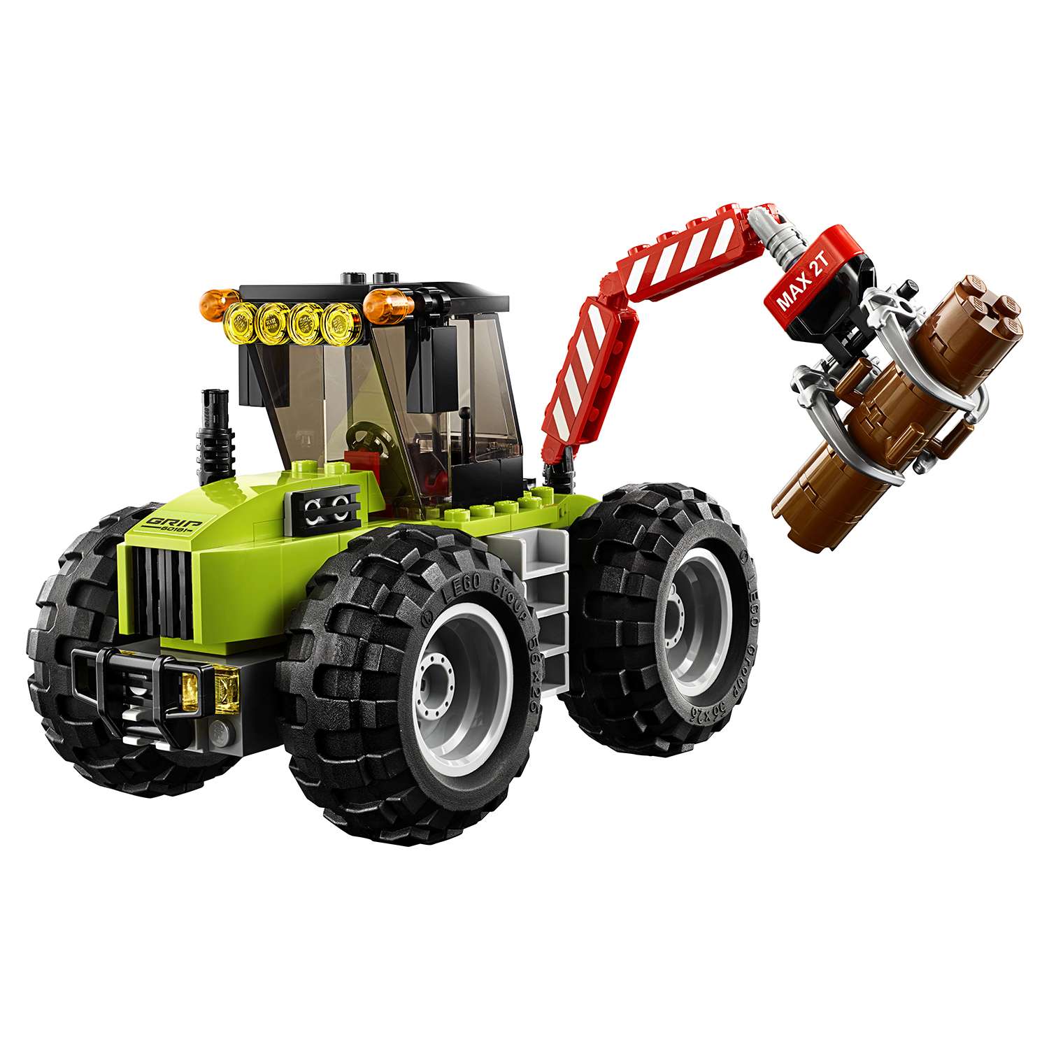 Конструктор LEGO Лесной трактор City Great Vehicles (60181) - фото 9