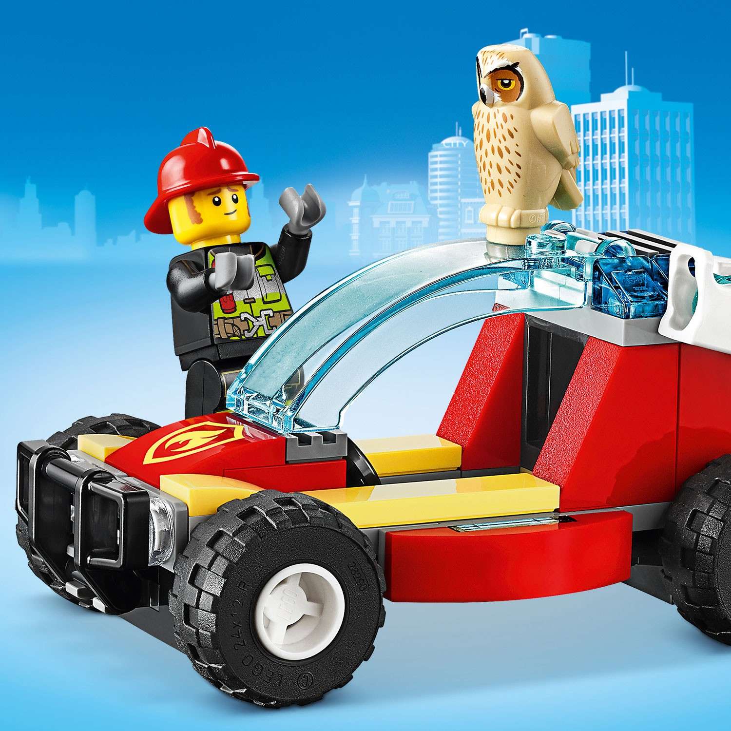Конструктор LEGO City Fire Лесные пожарные 60247 - фото 10
