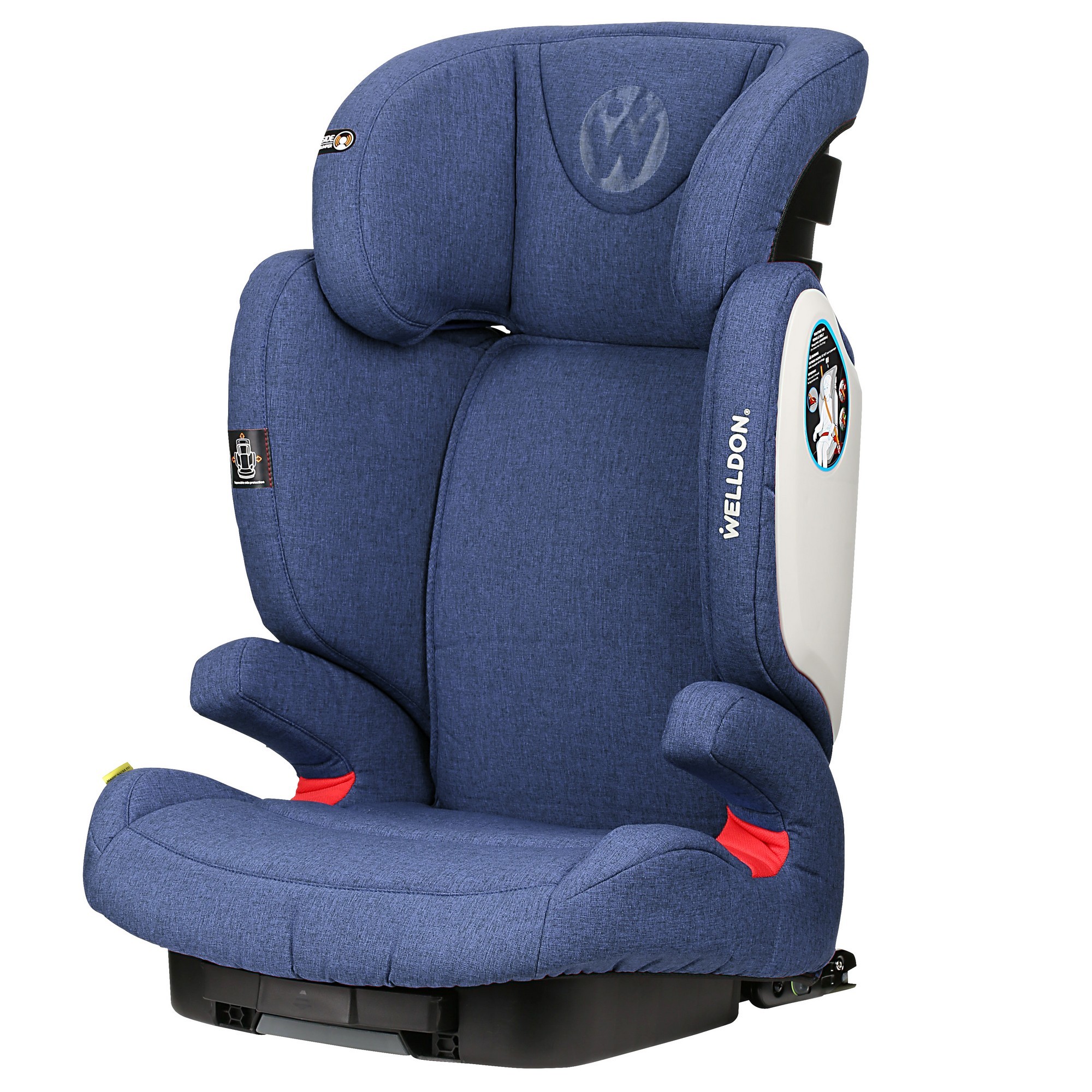 Автокресло Welldon Magic Nacre Fit Blue Isofix 2/3 (15-36 кг) - фото 1