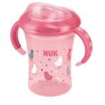 Бутылочка-поильник Nuk Starter с ручками 200мл c 6месяцев Rose 10750147