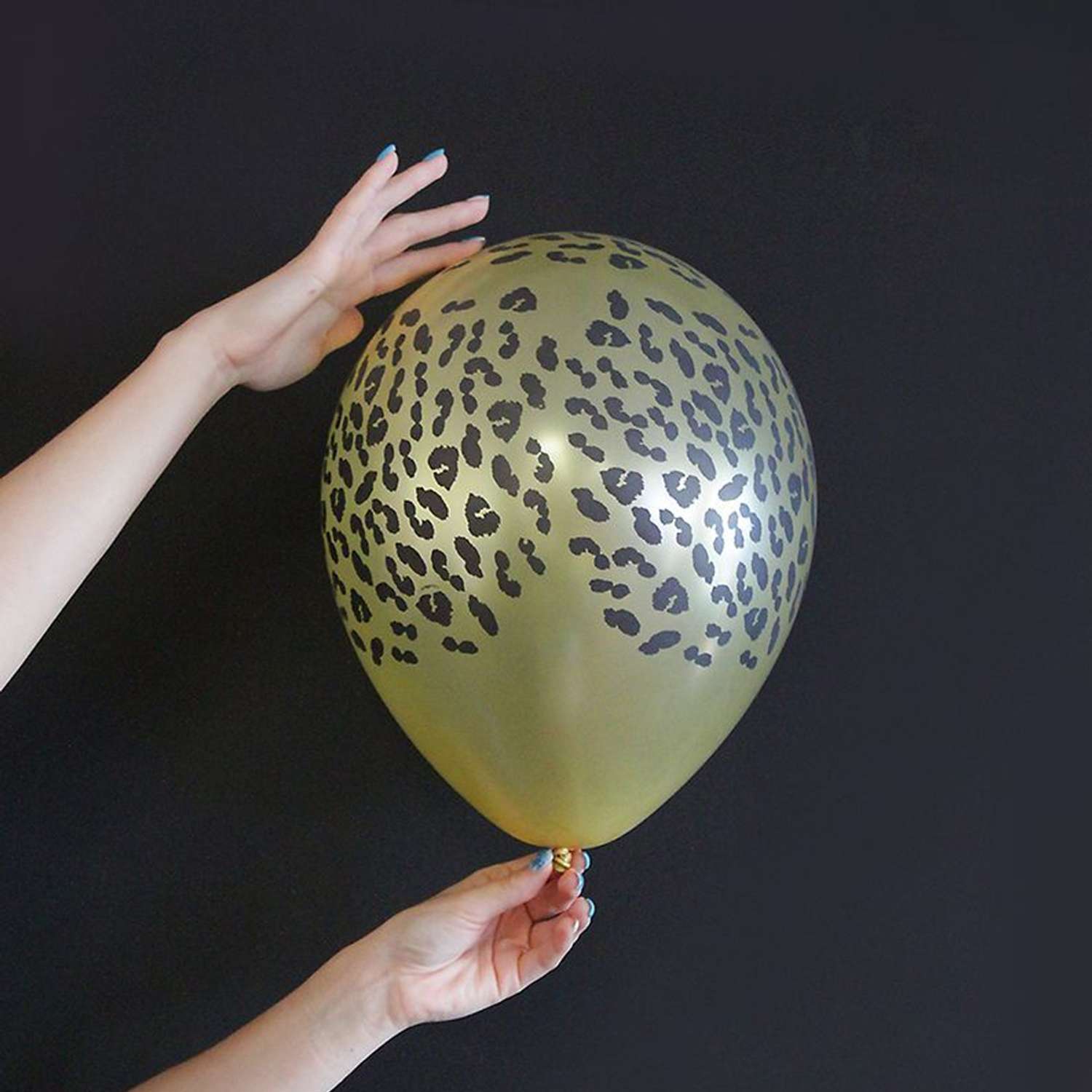 Воздушные шары Riota латексные Сафари принт 30 см набор 10 шт - фото 6