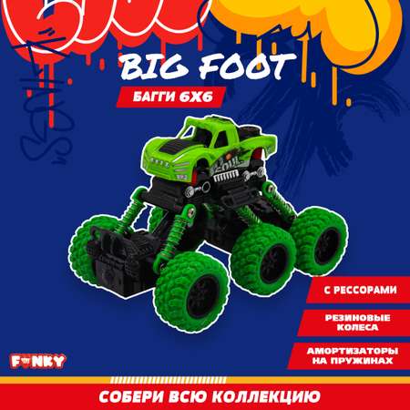 Внедорожник Funky Toys инерционный зеленый