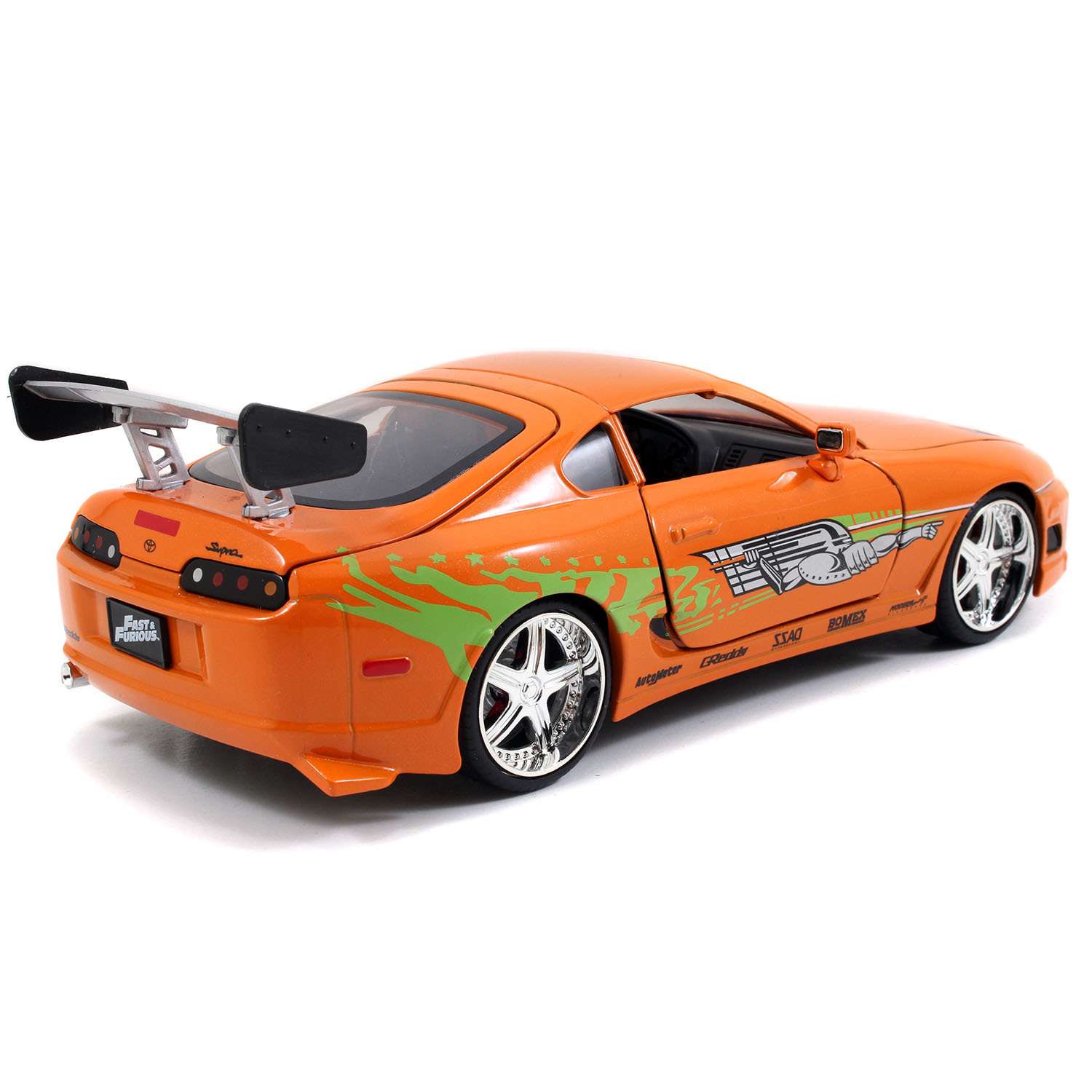 Машина Jada Fast and Furious 1:24Toyota Supra 1995 +фигурка Брайна О Коннера 30738 30738 - фото 12