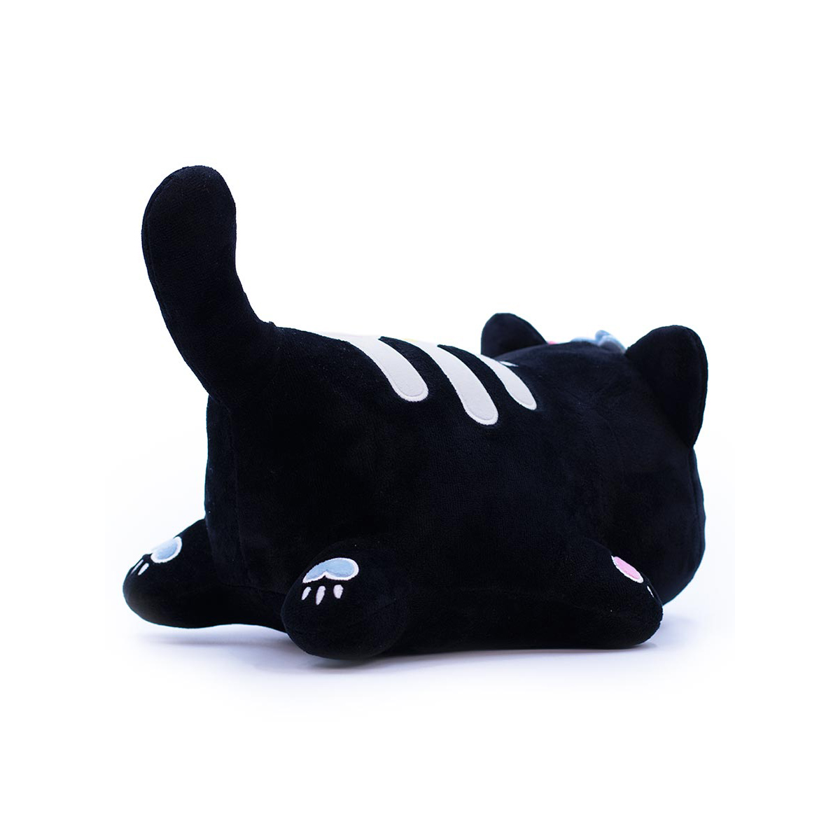 Мягкая игрушка-подушка Михи-Михи кот Скелетик Sugar Skull 25 см - фото 4