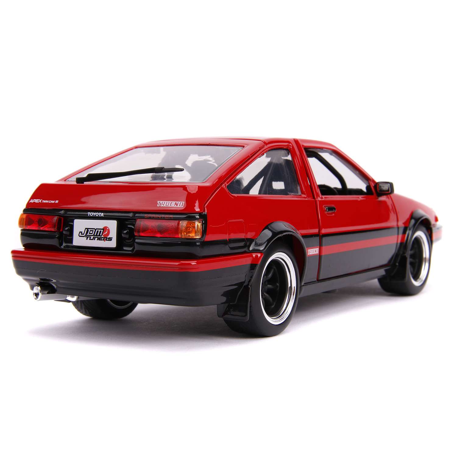 Машина Jada 1:24 Toyota Trueno AE86 1986 Красная 99577 99577 - фото 6