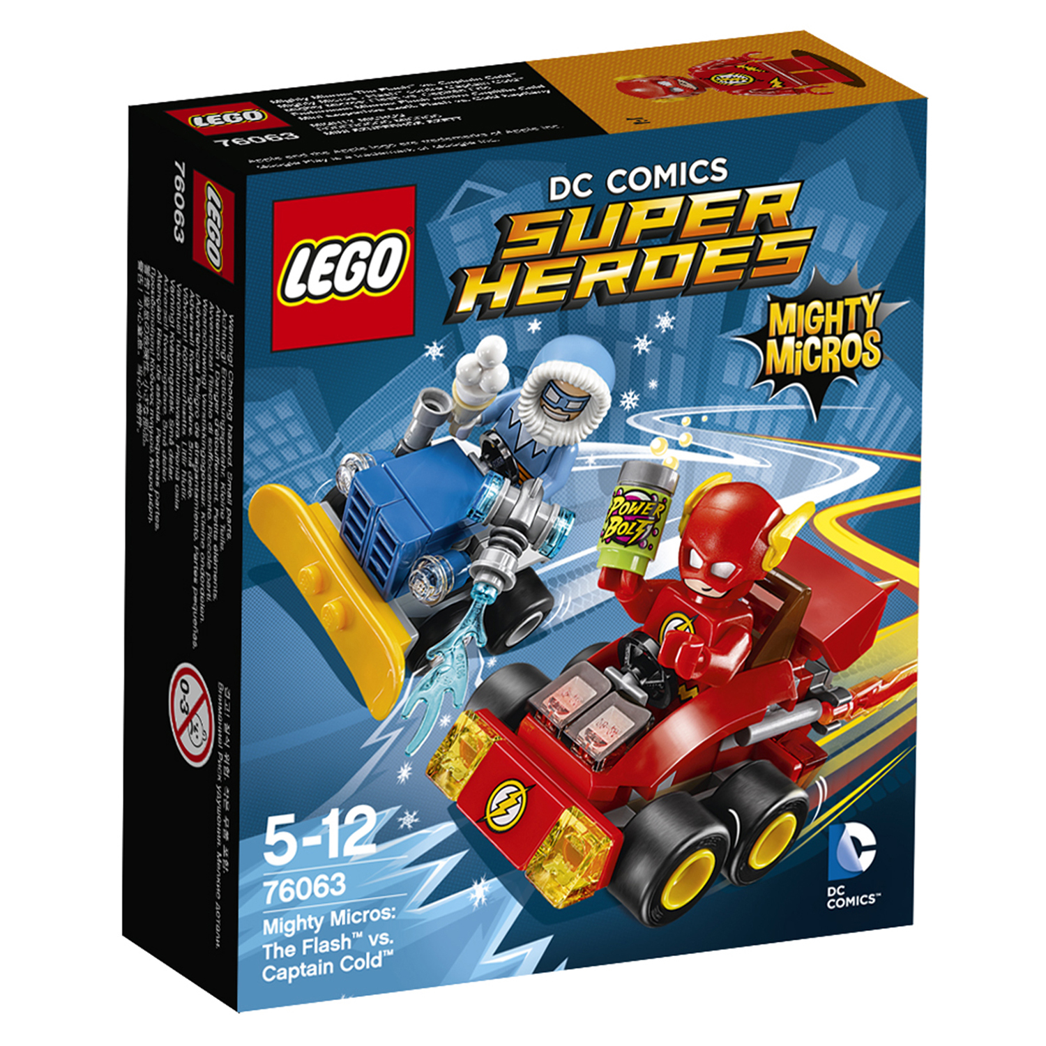 Конструктор LEGO Super Heroes Флэш против Капитана Холода (76063) купить по  цене 849 ₽ в интернет-магазине Детский мир