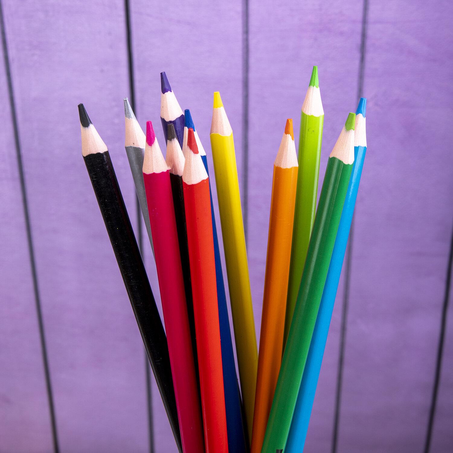 Карандаши цветные Brauberg для рисования набор 12 цветов для детей художественные - фото 15