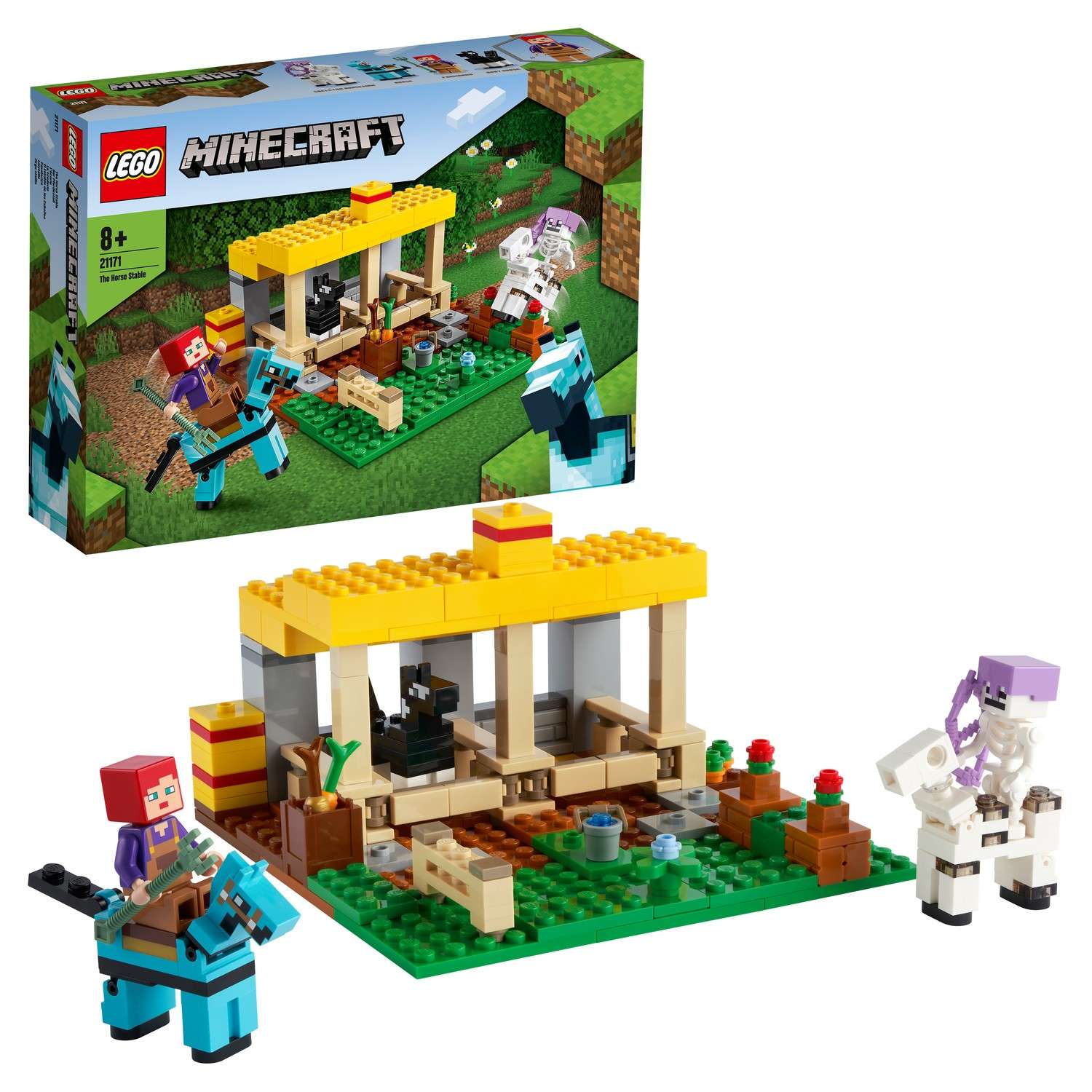 Конструктор LEGO Minecraft Конюшня 21171 - фото 1