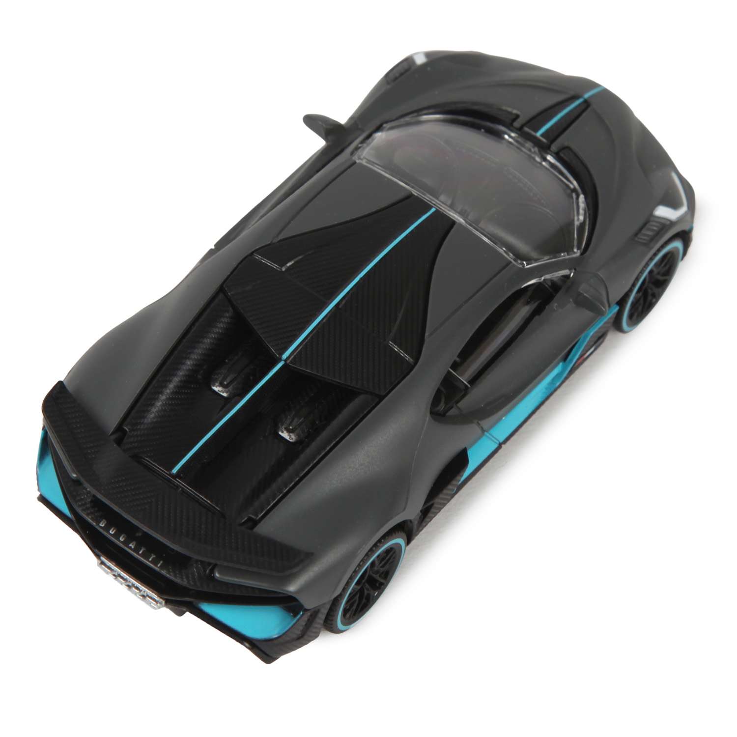 Автомобиль Rastar Bugatti Divo 1:43 без механизмов серый 64000 - фото 7