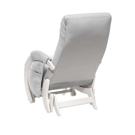 Кресло для кормления Milli Smile с карманами Молочный Дуб / ткань V51