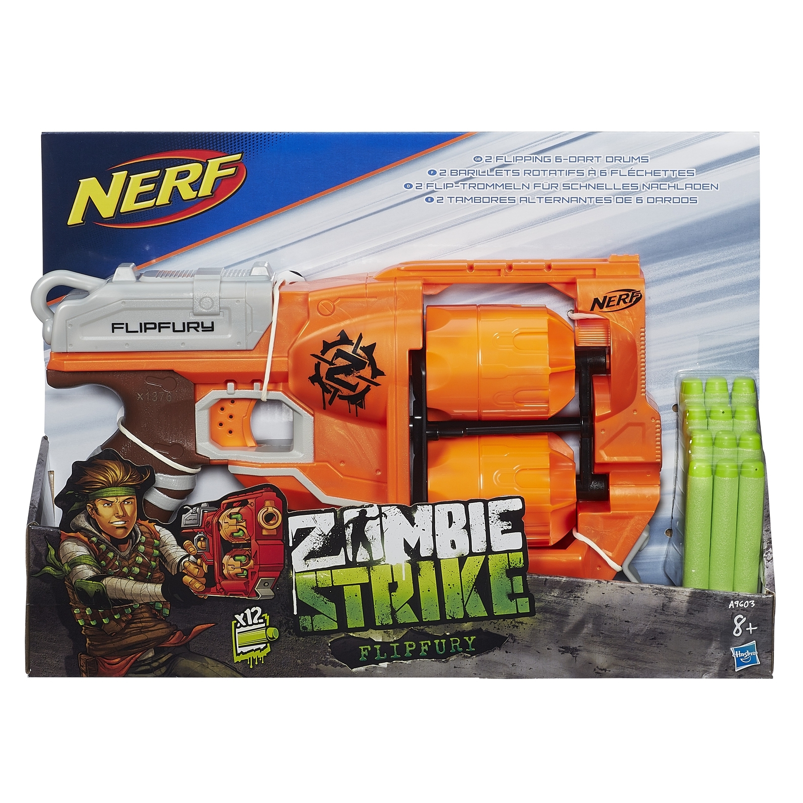 Бластер Nerf Zombie Strike Переворот - фото 2