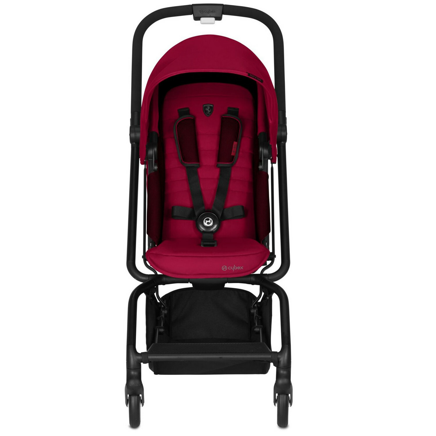 Коляска Cybex Eezy S Twist Fe Ferrari Racing с дождевиком Red - фото 2