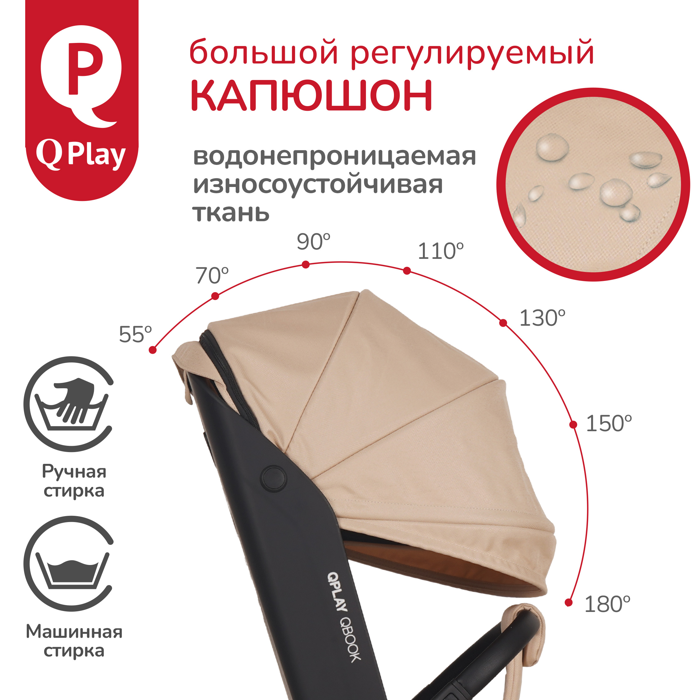 Коляска QPLAY Qbook 360 - фото 6