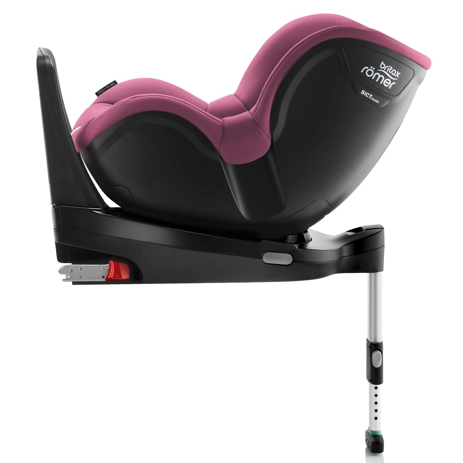 Автокресло Britax Roemer Dualfix i-Size Wine Rose Trendline - фото 3